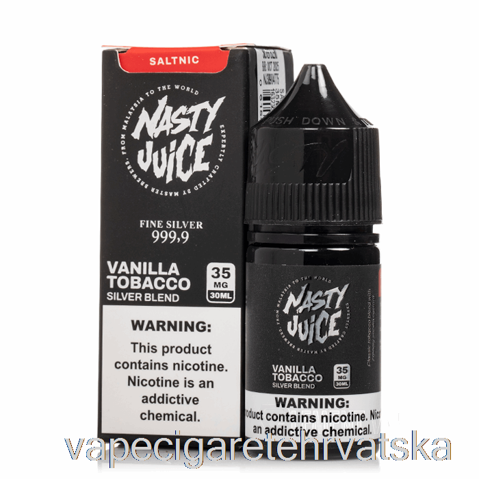 Vape Cigarete Srebrna Mješavina - Gadna Sol - 30ml 35mg